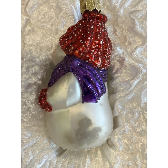 Child's First Christmas Ornament Collection Set of 6 New Blown Glass in Box OWC - Picture 15 of 16